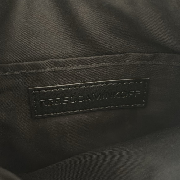 Rebecca Minkoff Mini Mac Blue Suede Crossbody - Picture 2 of 4